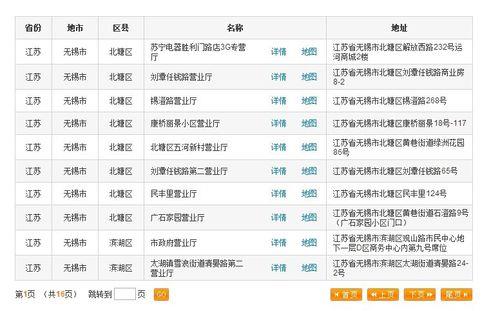 附近的中国联通营业厅查询