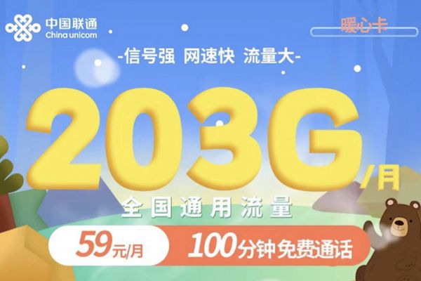 2023年联通无限流量卡